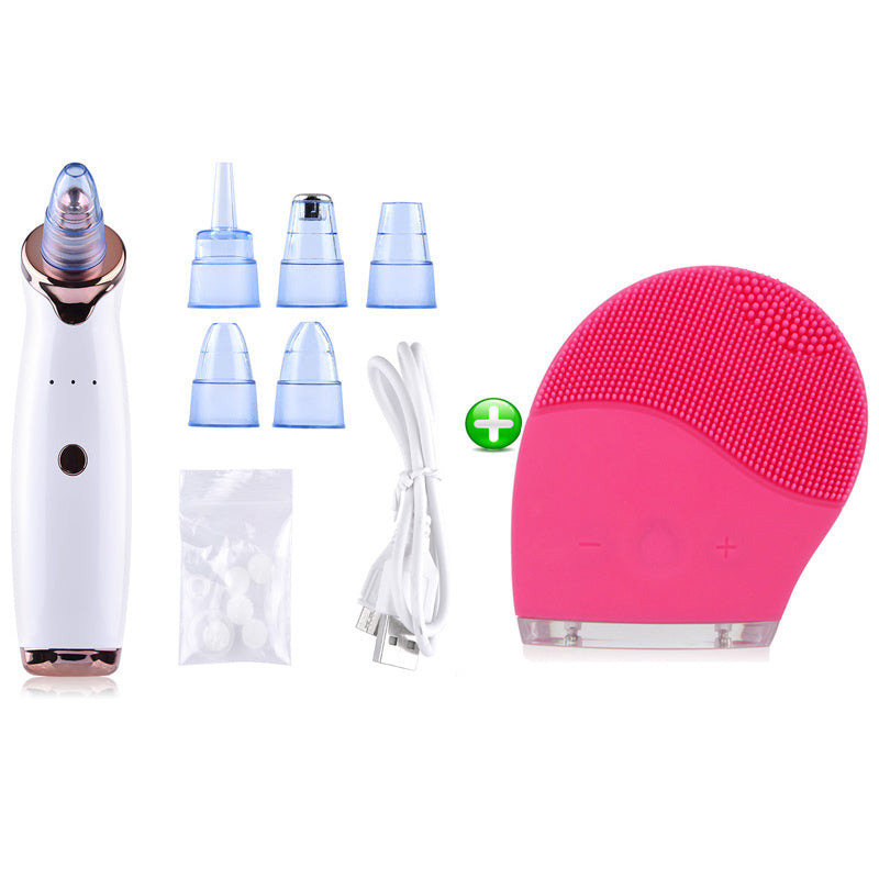 Electric Blackhead Remover – Powerful Suction Facial Cleanser for Acne & Pore Care