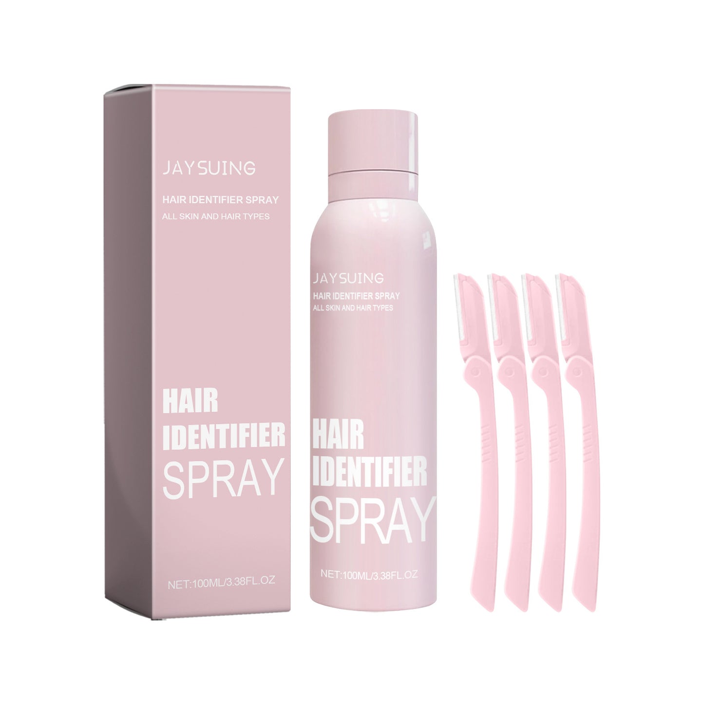 Hair Removal Spray Set for Face Shaving & Skin Care